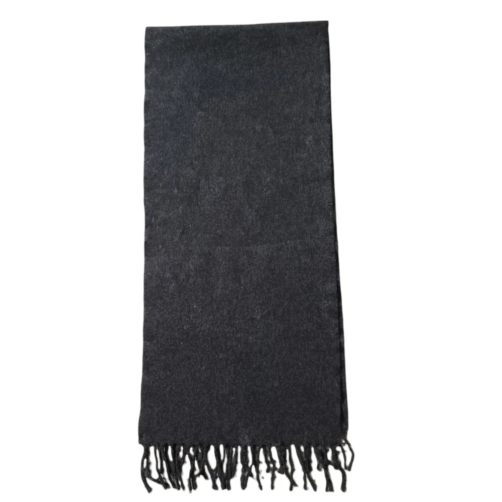 Christian Dior Fringe Lambswool Scarf