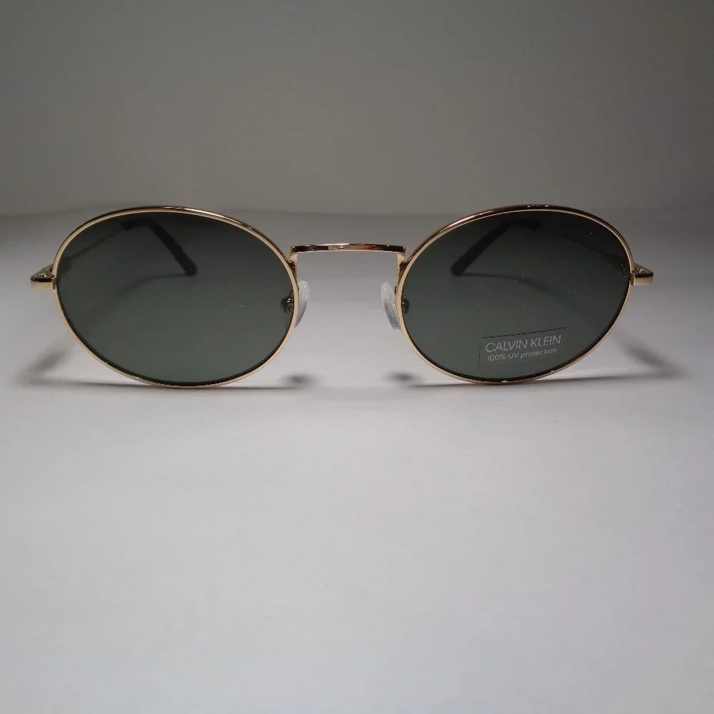 Calvin Klein CK20116S Shiny Gold Soft Tortoise New Men's Sunglasses