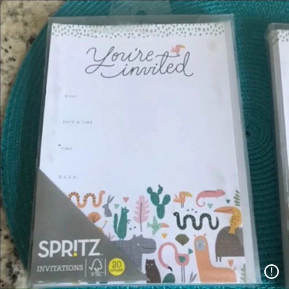 Spritz new invitations