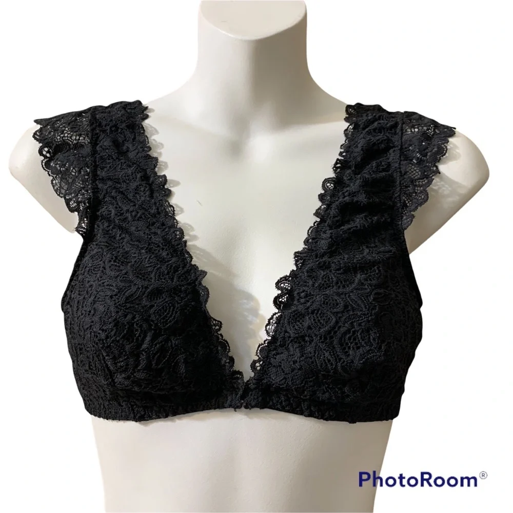 Victoria Secret Lace Black Bralette