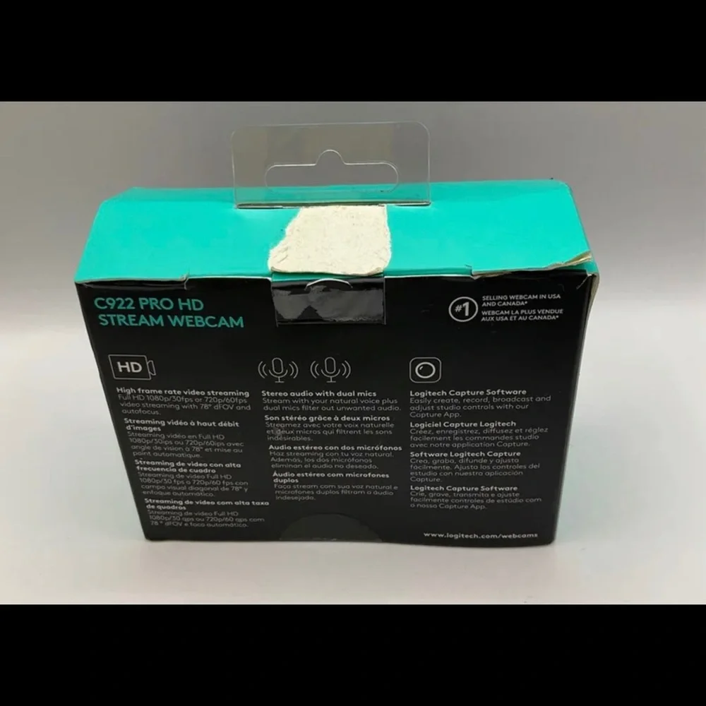 Logitech new c922