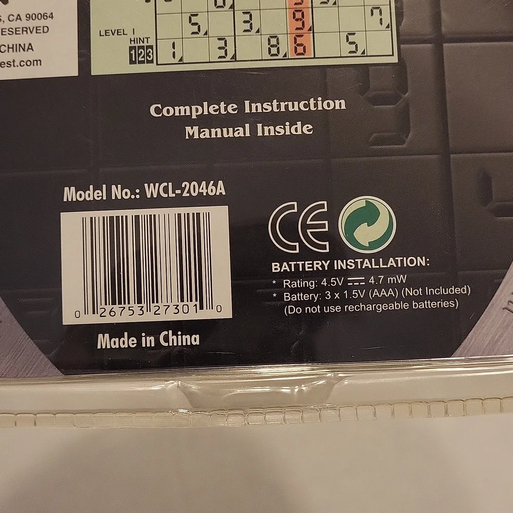 N/A nwt sodoku