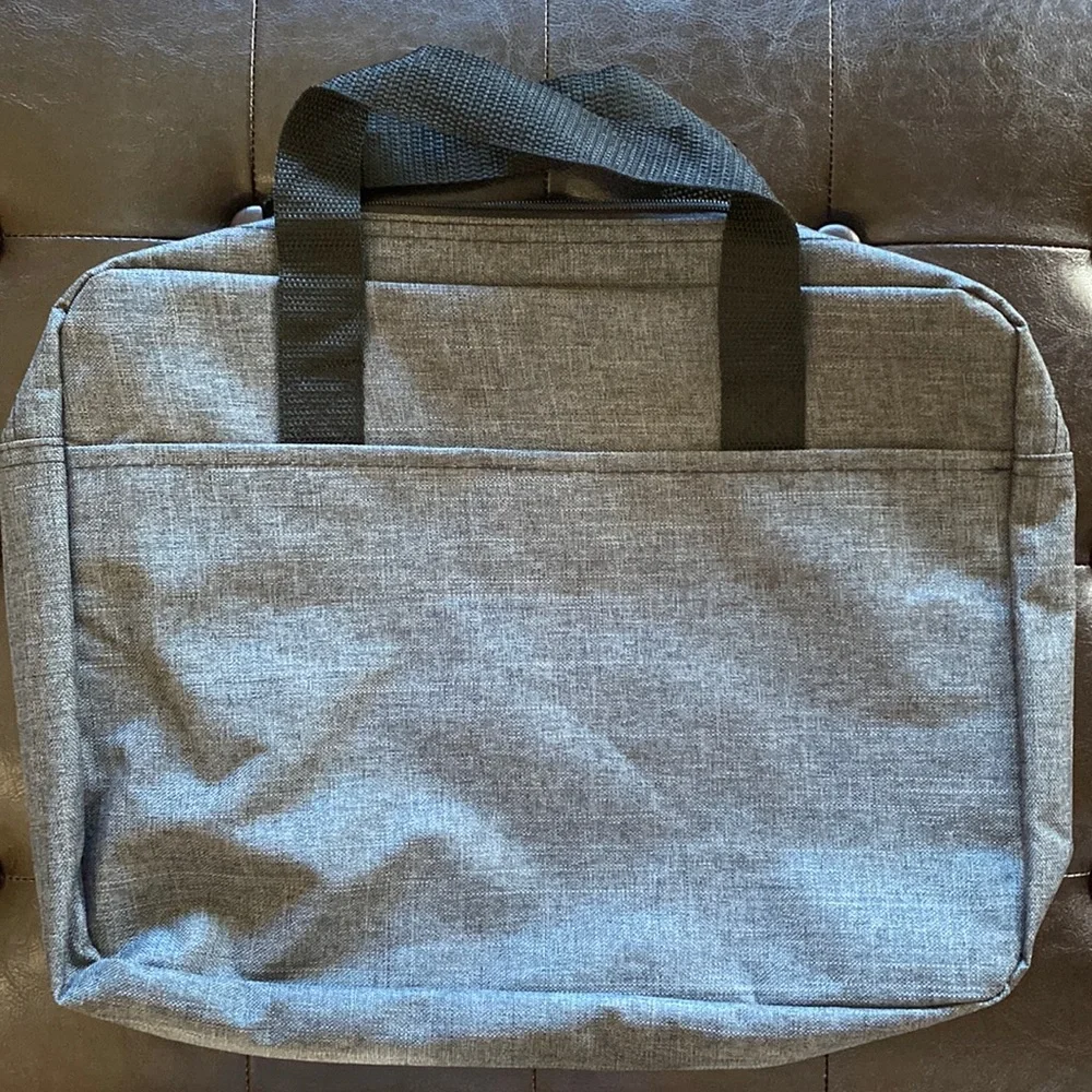 Gray Office Laptop Bag