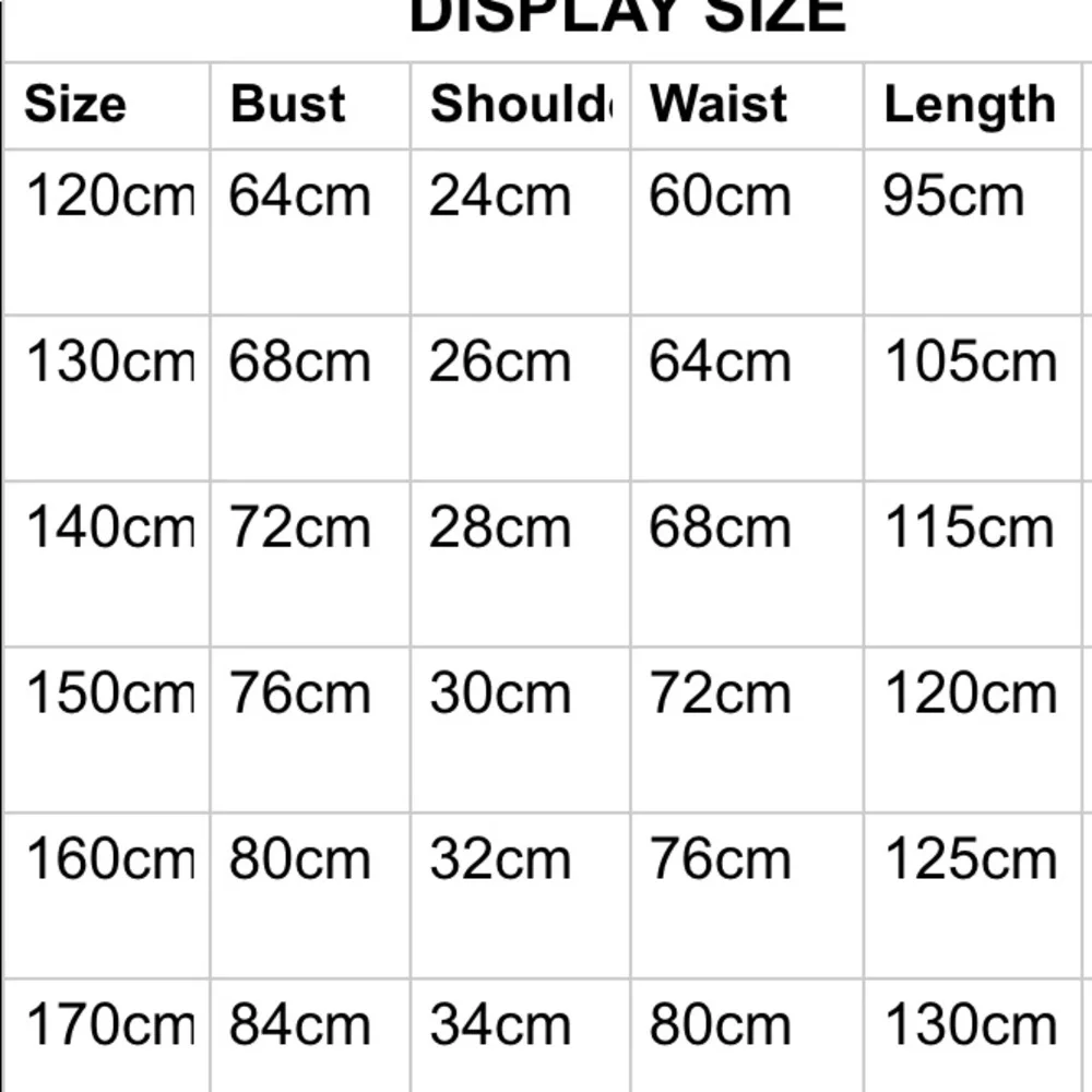 N/A 110cm 120cm