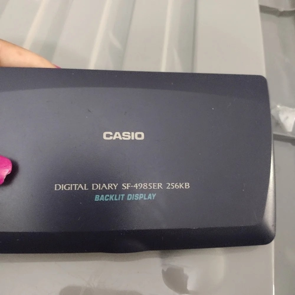 Casio diary