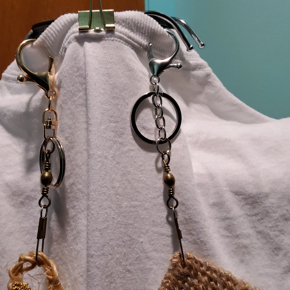 Natural Fiber Key Chains