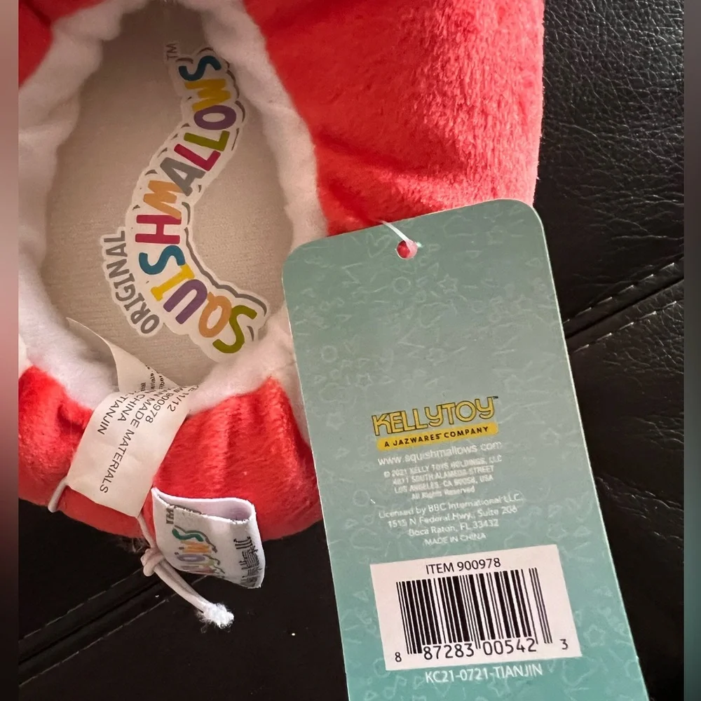 Squishmallows nwt santa