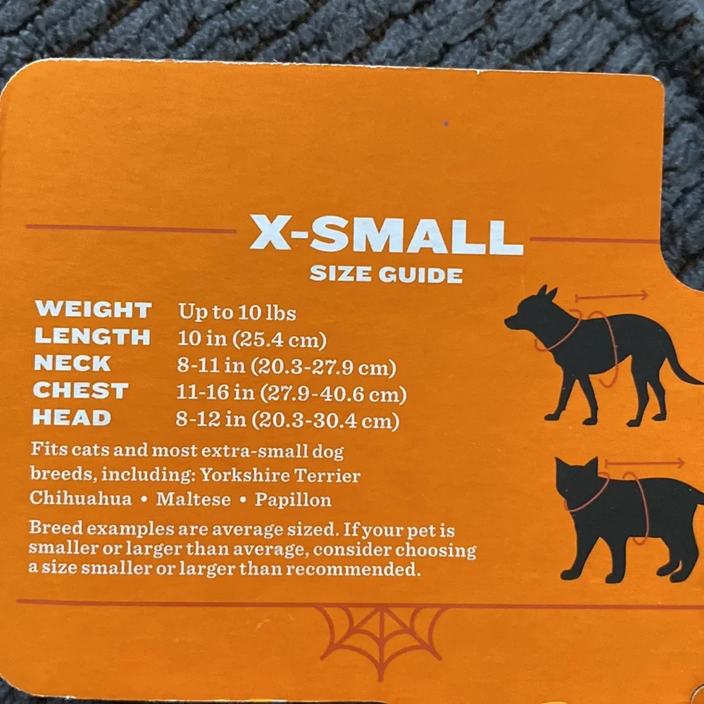 XS pet shark costume