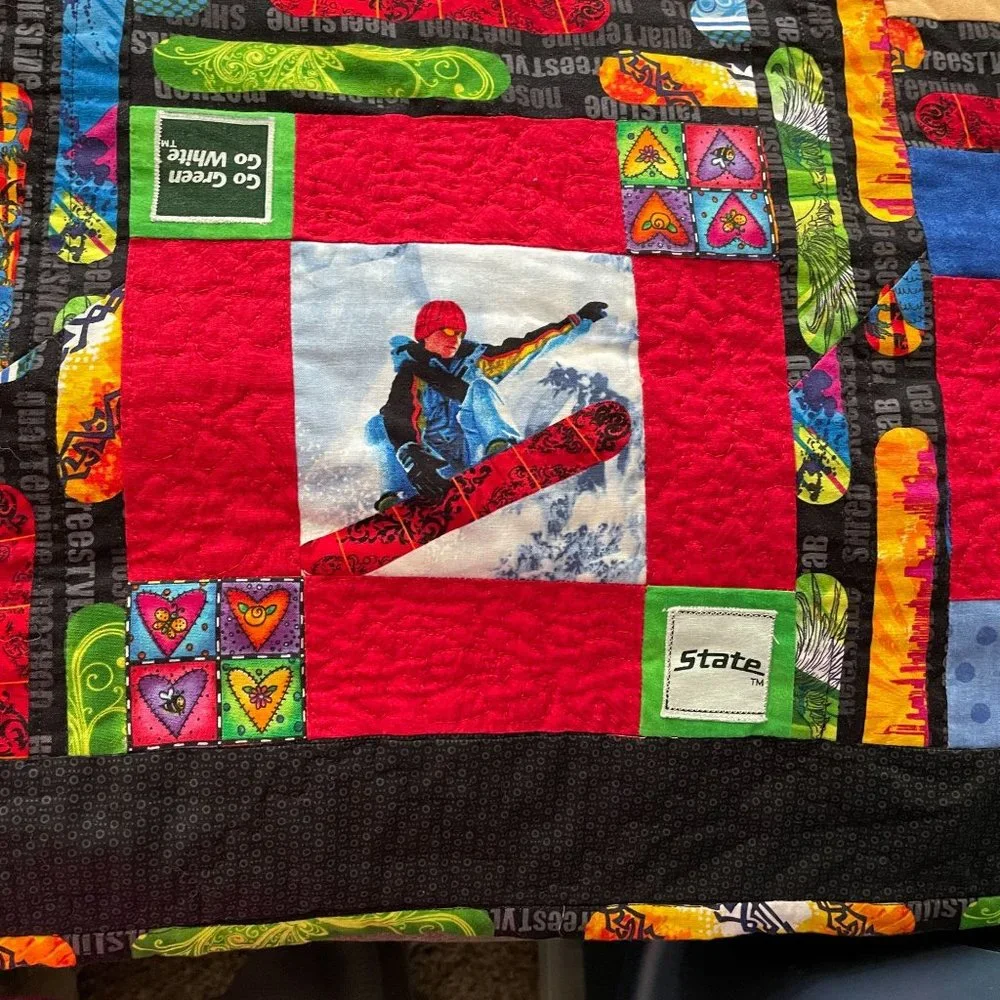 Handcrafted handmade patchwork