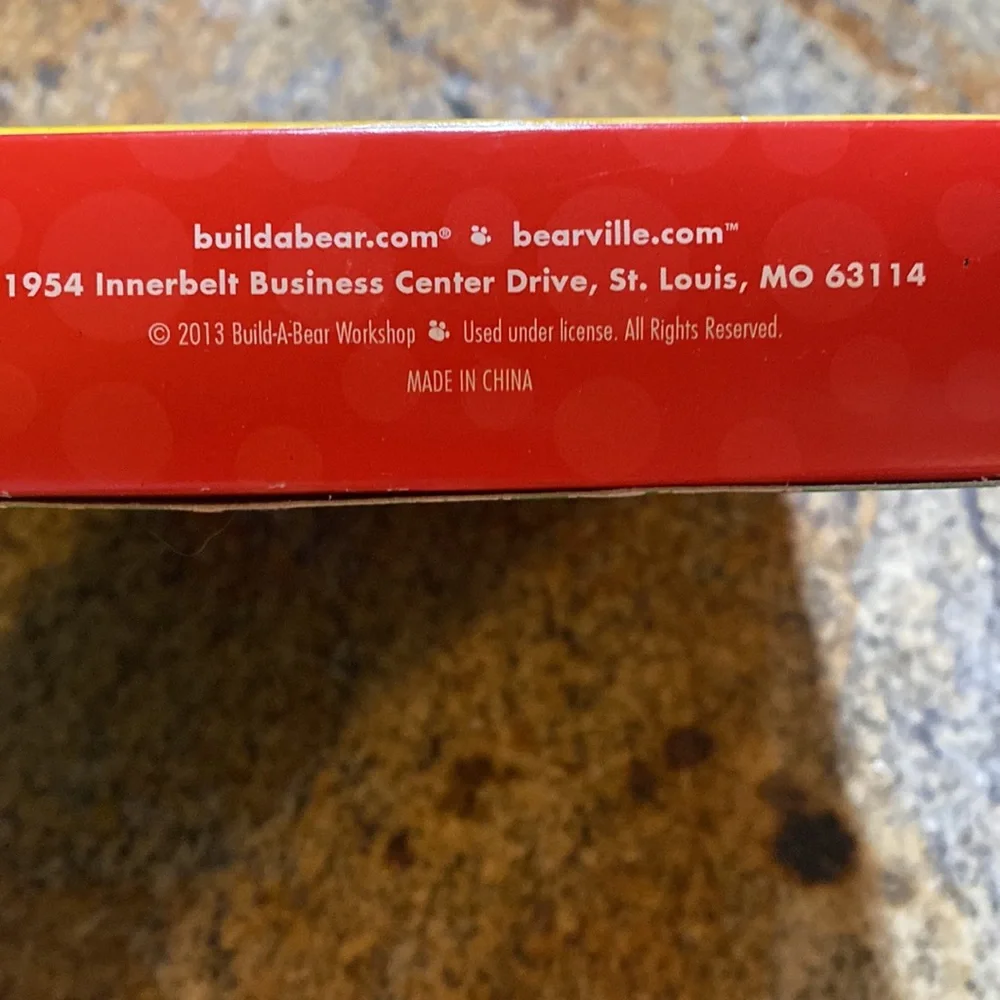 Build-A-Bear new box