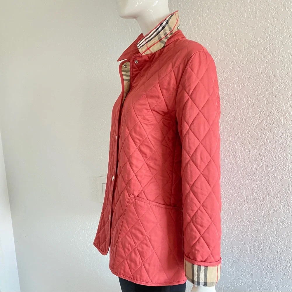 Burberry diamond quilted jacket