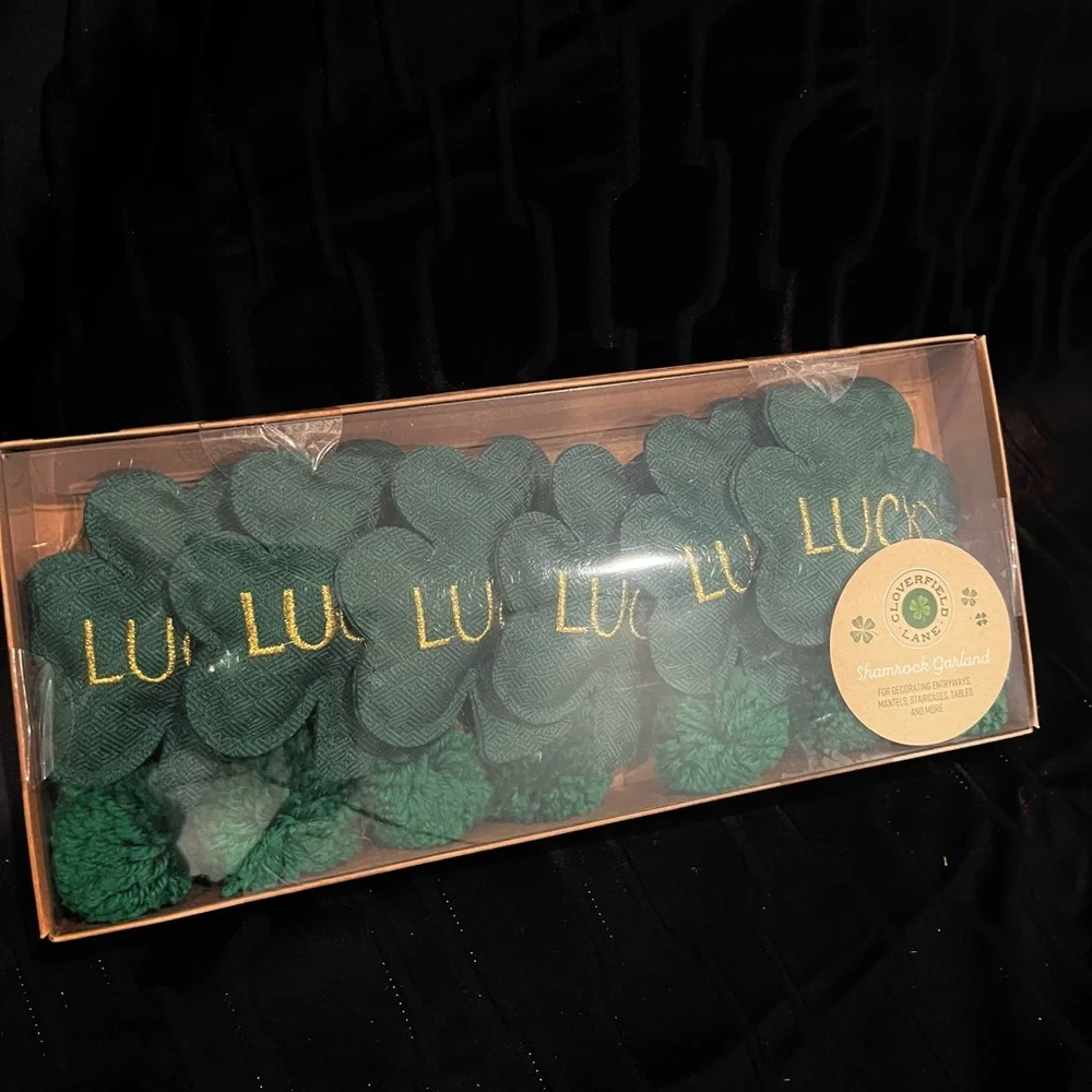 St Patrick’s Day 3 Leaf clover lucky Garland