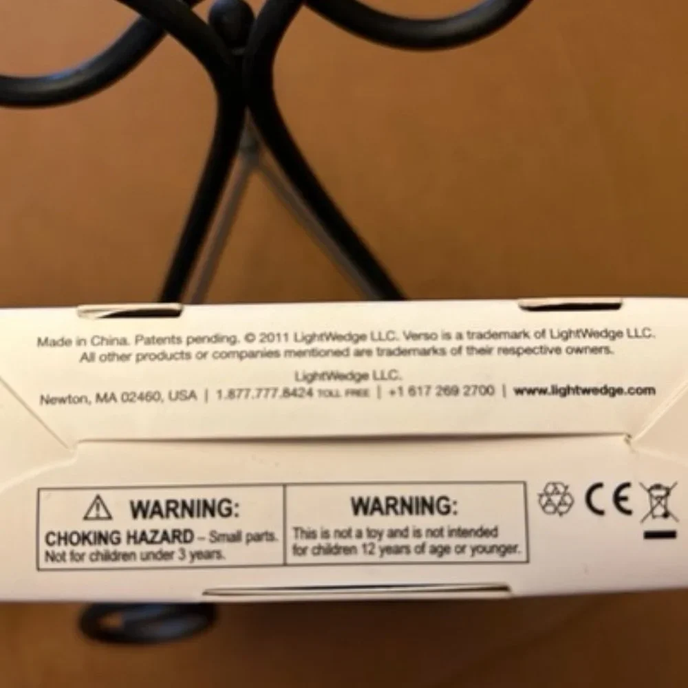 Verso brand rechargeable
