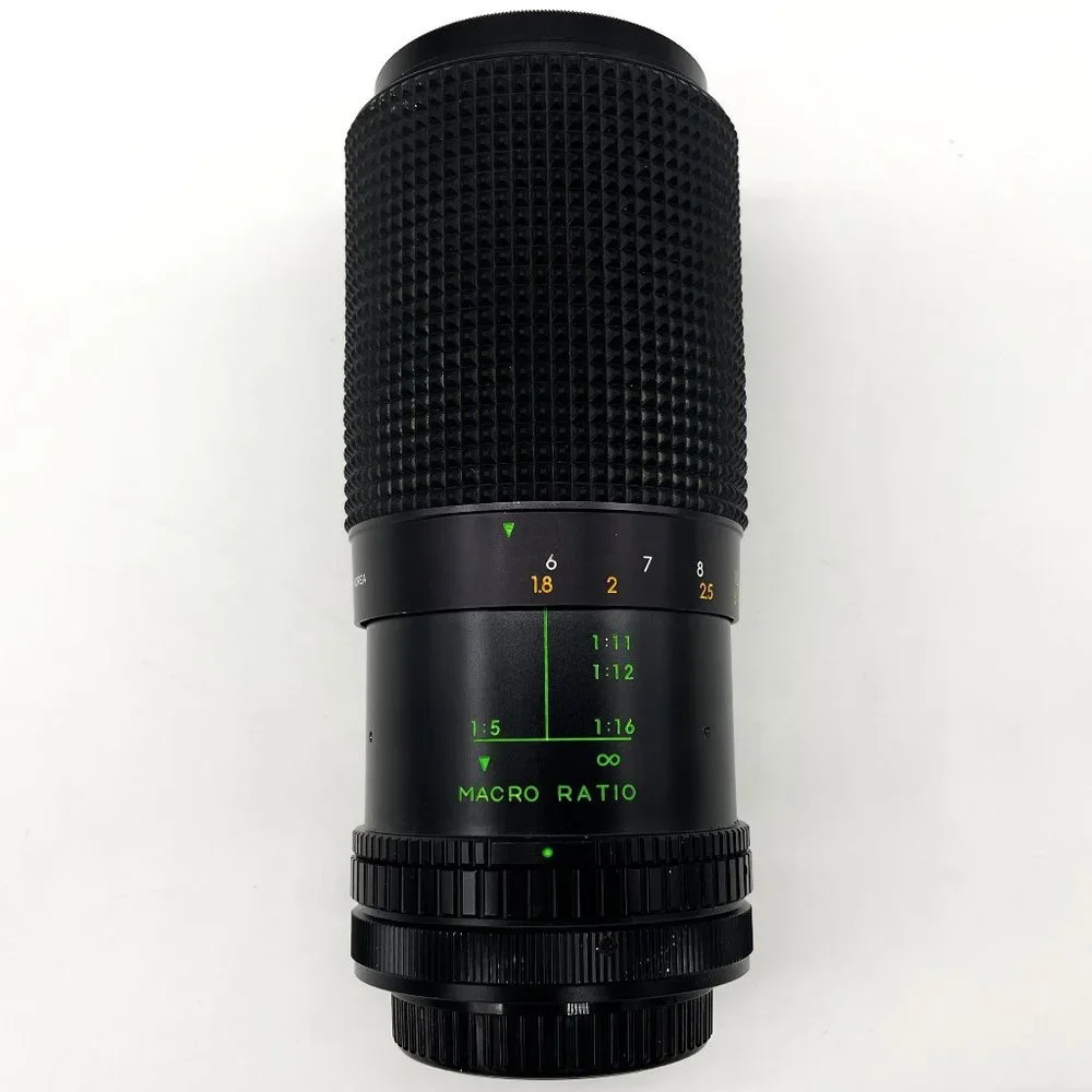Vtg Sears Multi-Coated Auto Zoom F=80-200mm 1:4.0 Macro Black Camera Lens-Korea