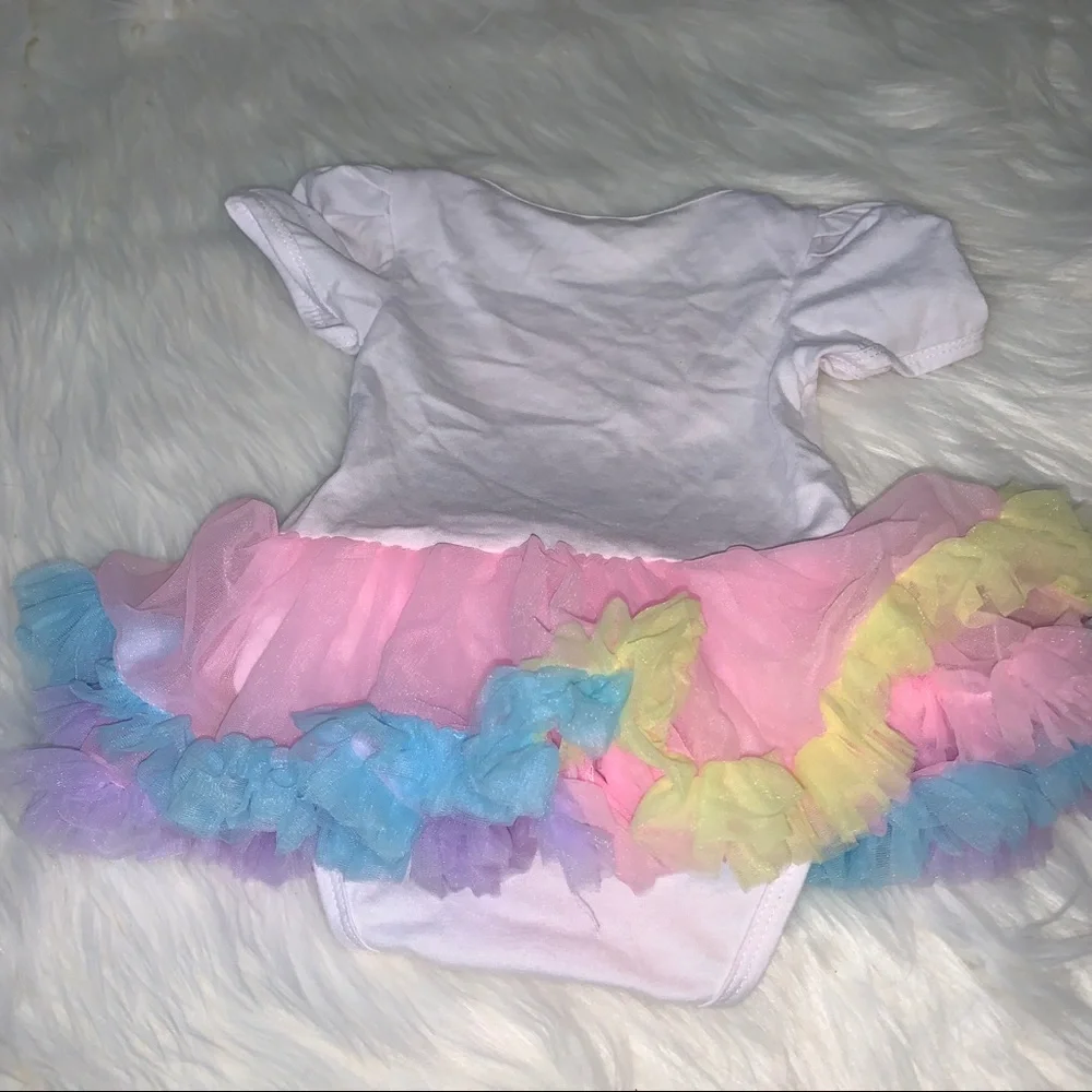 N/A rainbowtutu bodysuit