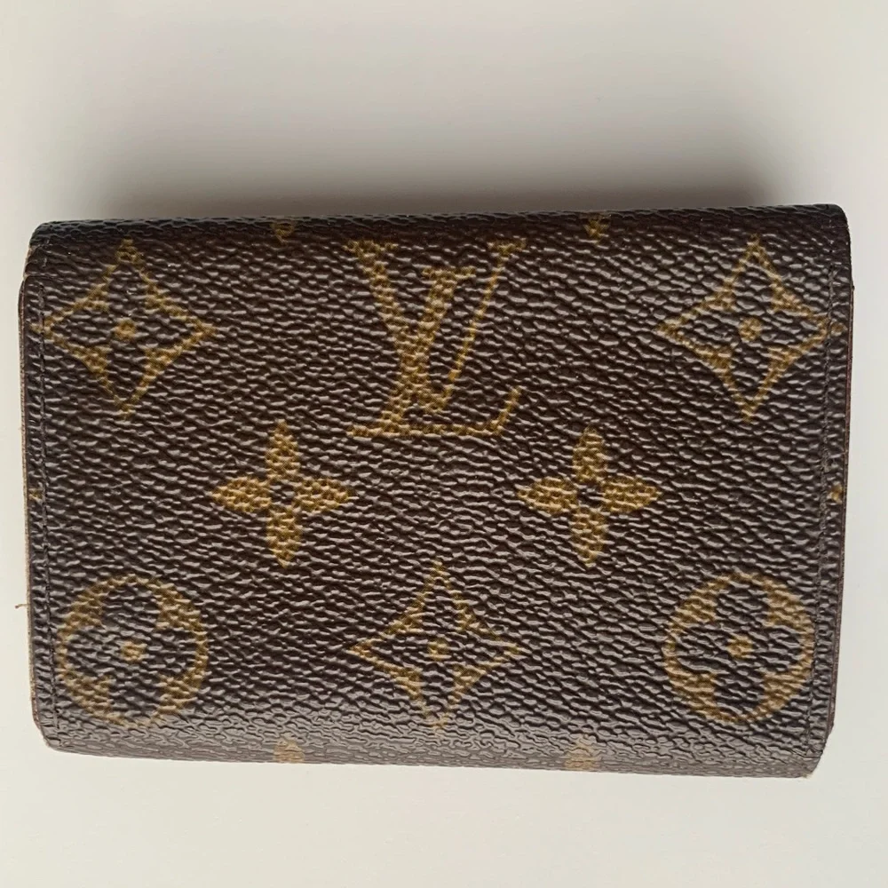LOUIS VUITTON: Rare Vintage LV Monogram 6 Key Ring Holder Wallet Good Condition