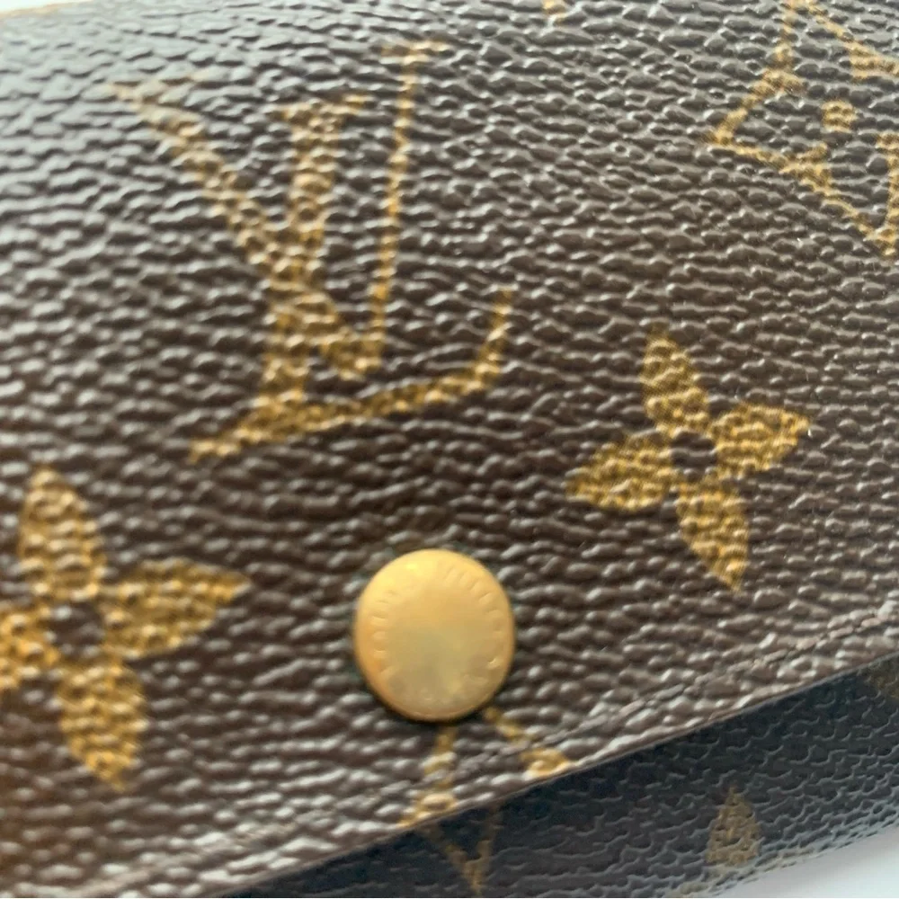 LOUIS VUITTON: Rare Vintage LV Monogram 6 Key Ring Holder Wallet Good Condition