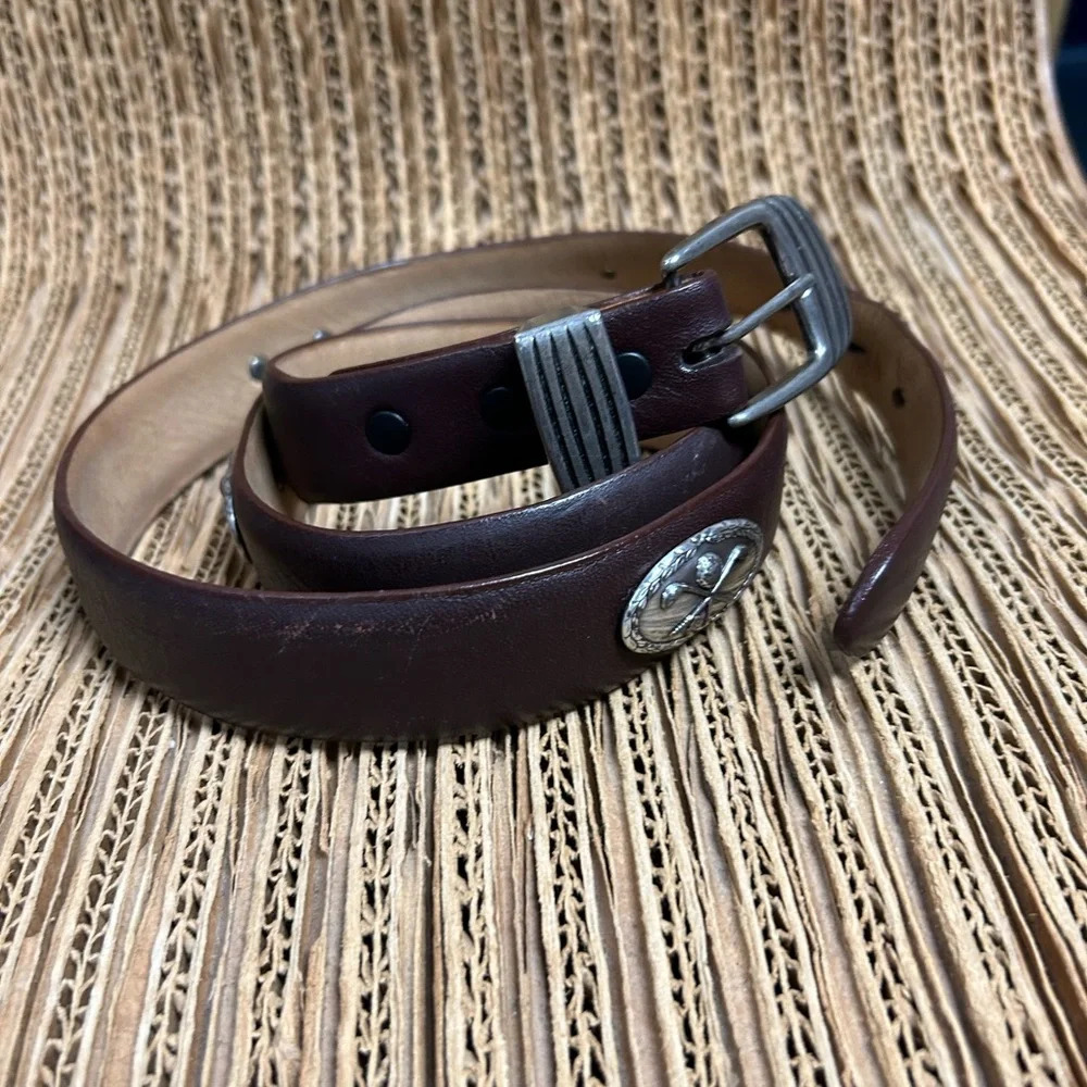 Vintage brown leather