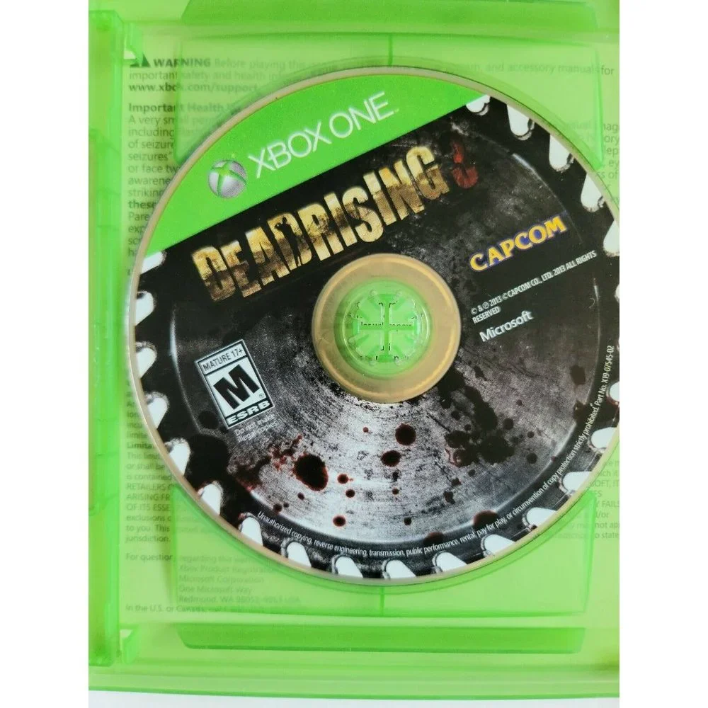 Dead Rising 3 (Microsoft Xbox One, 2013) Not tested, no booklet