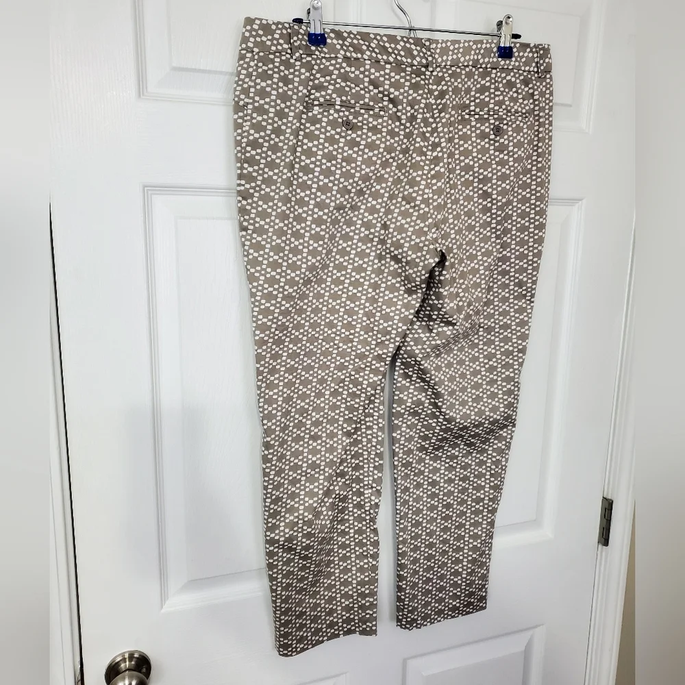 New Directions Geometric Ankle Pants