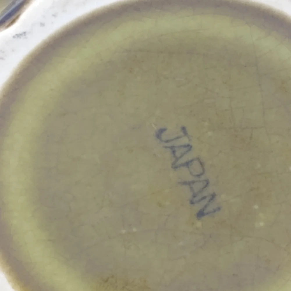 Vintage japanese pottery