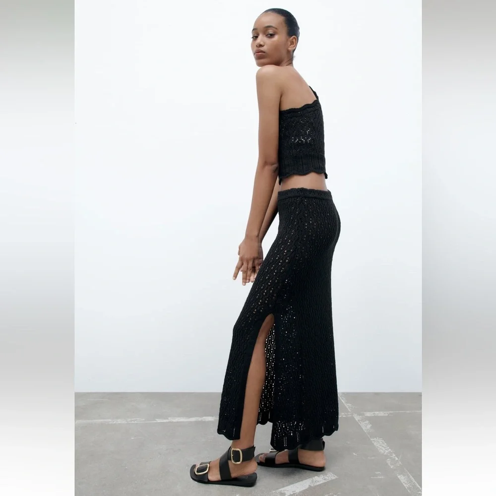 Zara skirt high