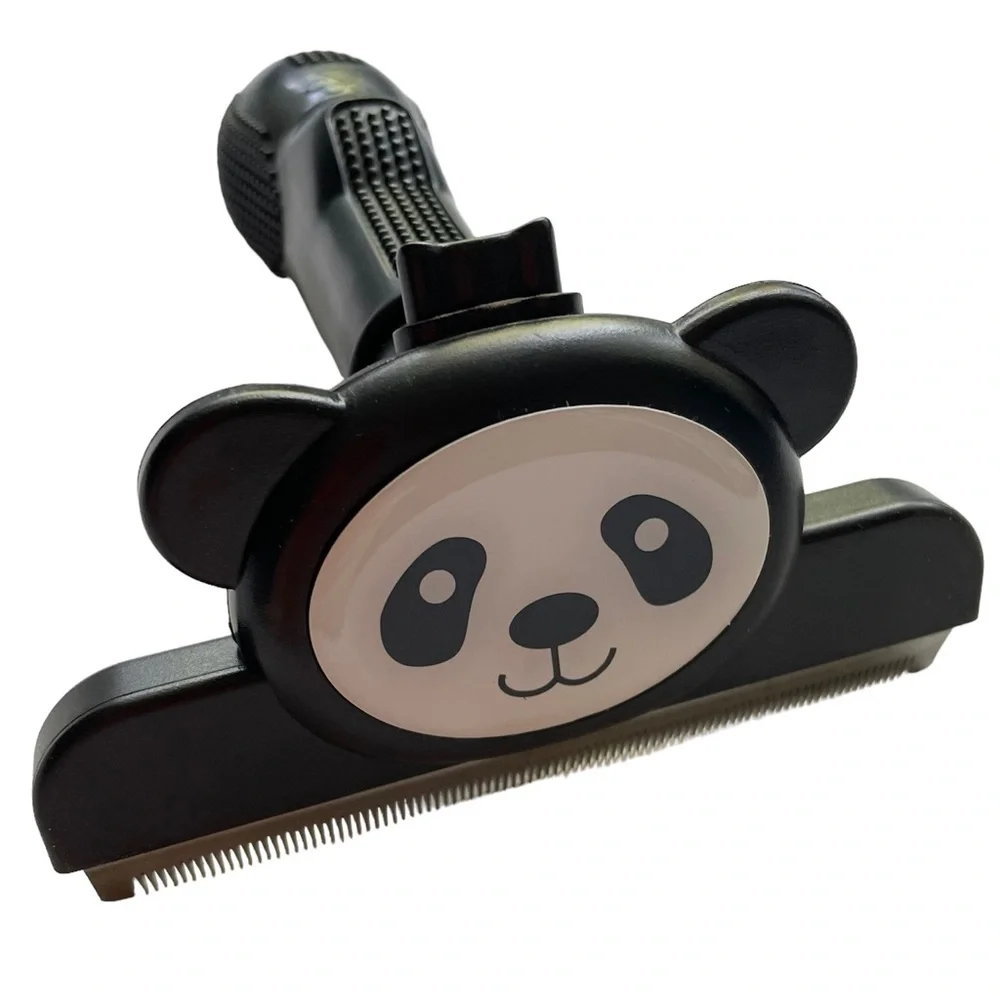 NEW Pet Grooming Deshedding Brush L Panda