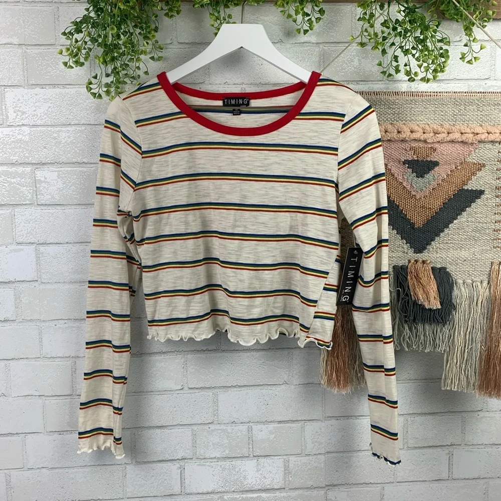 Timing retro striped