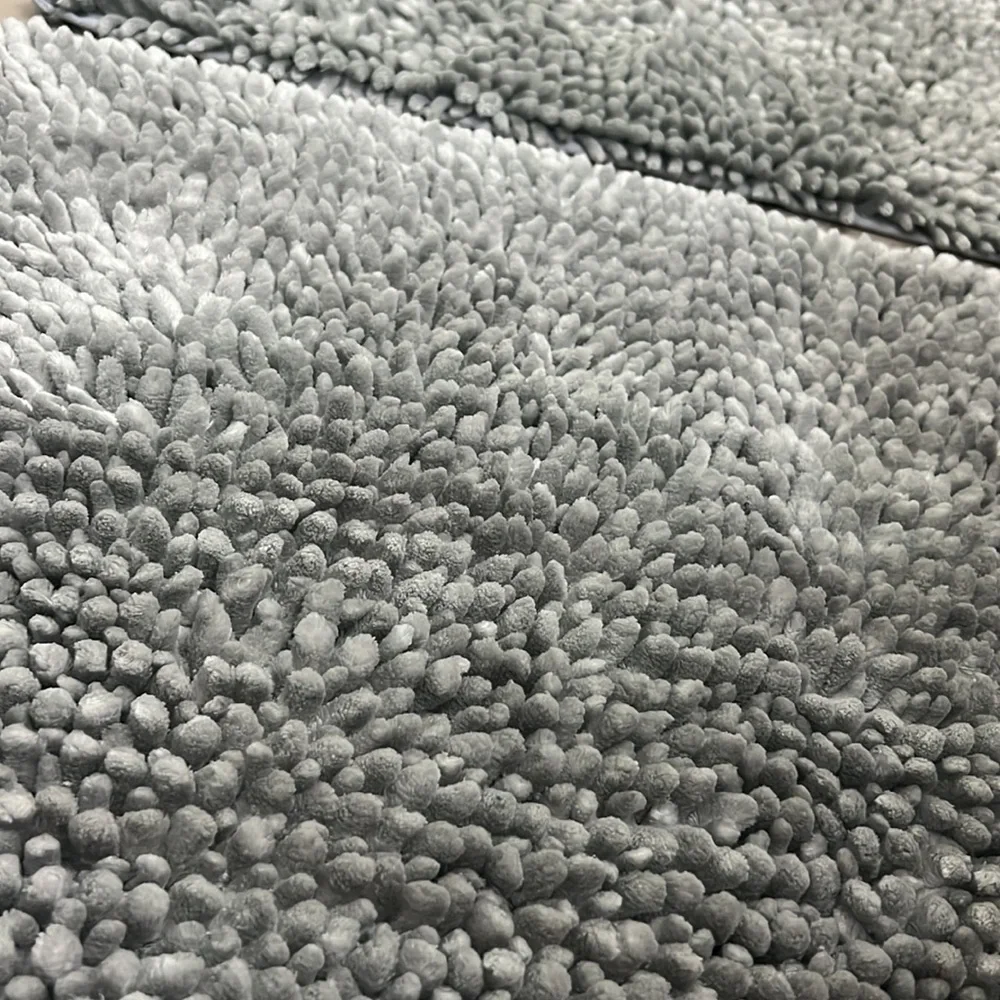 Green/Blue, Super Soft Bath Mat Set