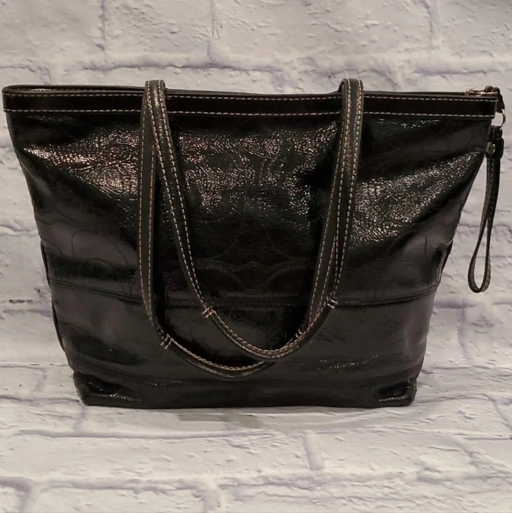 Coach Patent Leather Bag
