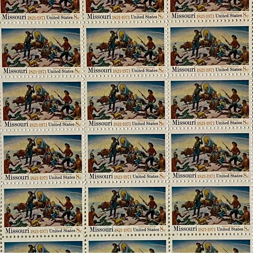 U.S. Postal Service missouri stamps