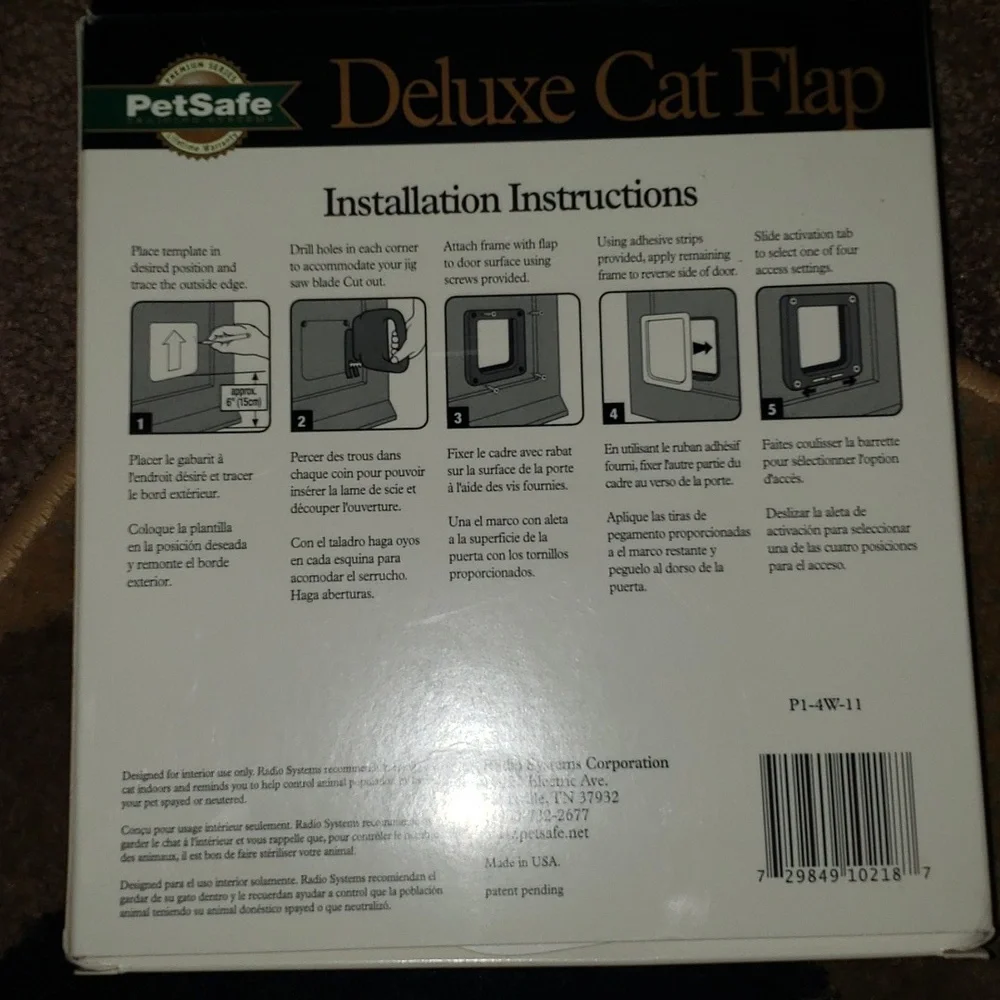 Pet Safe cat flap