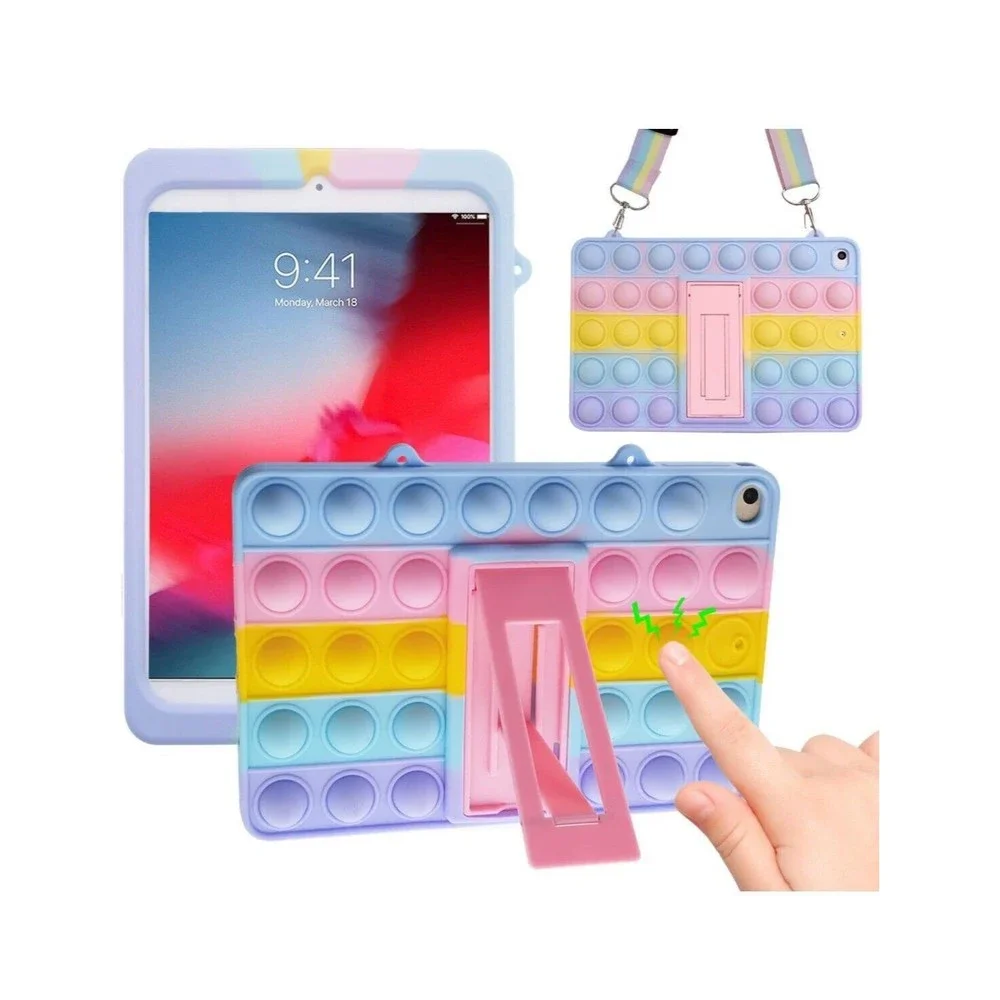 Brand New Case For iPad 10.2 1019/2020 Fidget Toy Bubble Case For iPad