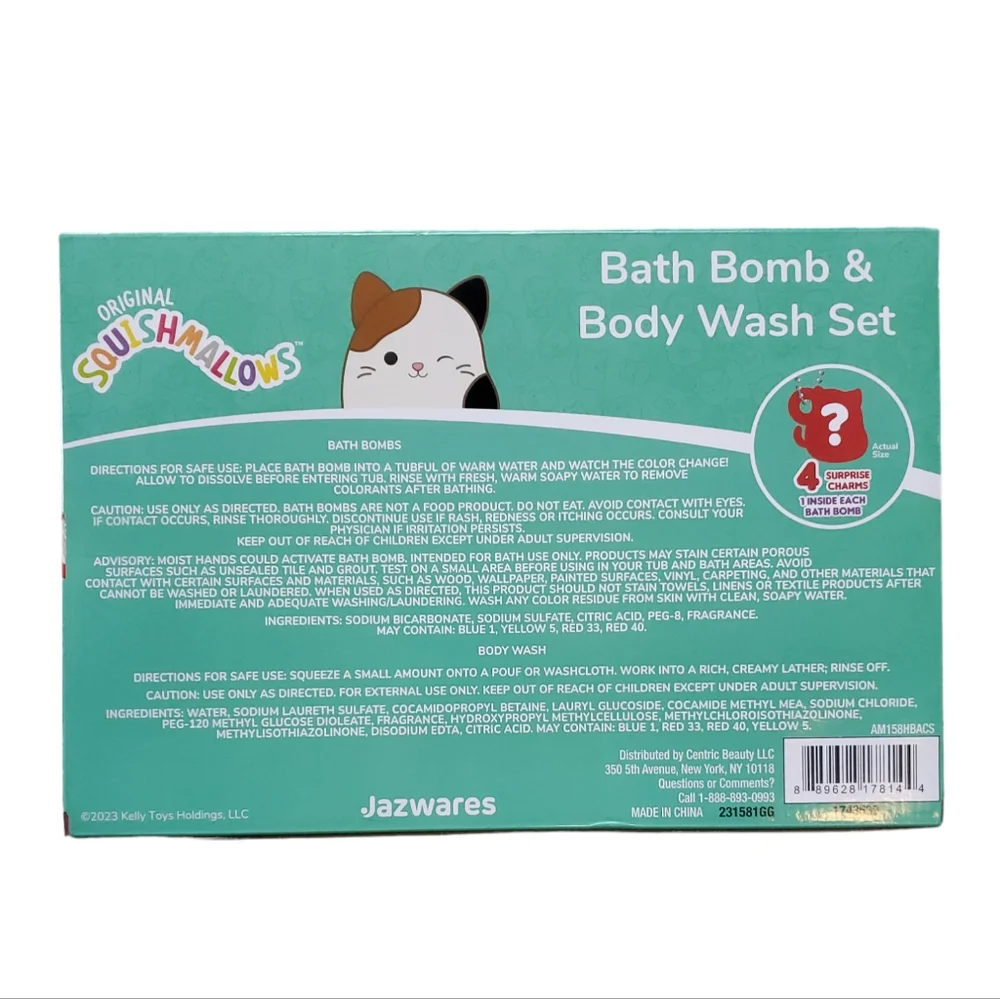 Squishmallows original bath