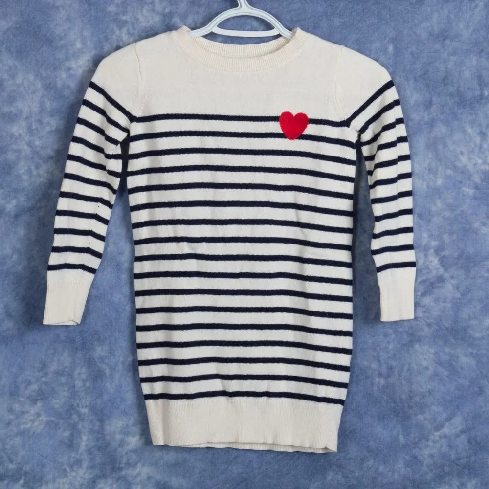 Gap Kids Stripped Sweater Dress Sz S