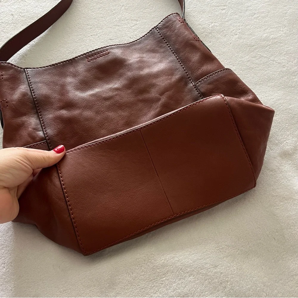 Frye leather side