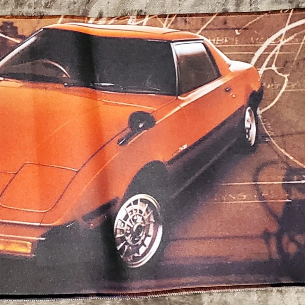 RX7 JDM Desk Mat XL 🏁 Iconic Mazda RX7 Car Mousepad – Limited Edition
