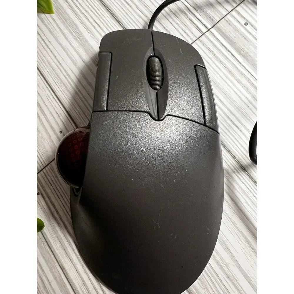 MICROSOFT Trackball Optical 1.0 Ps2/ubs Compatible Pn X05-87475 Tested Working