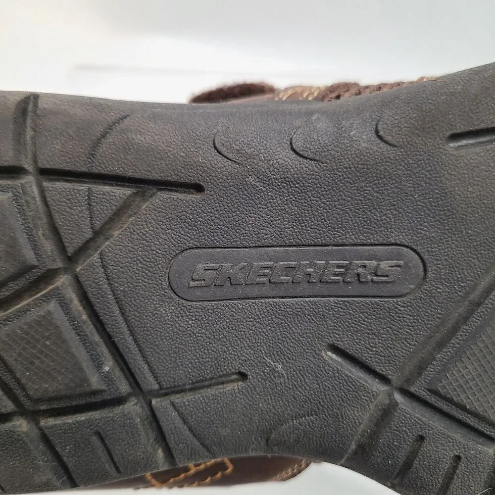 Skechers brown leather