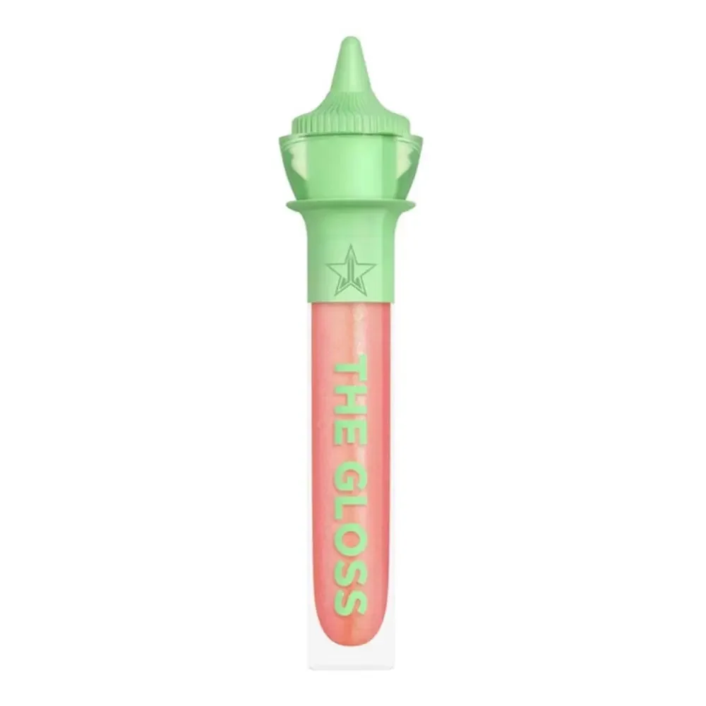 NIB Jeffree Star The Gloss Lip Gloss in Peach Price Tag Full Size 4.5ml
