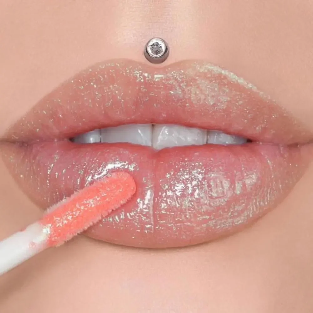 NIB Jeffree Star The Gloss Lip Gloss in Peach Price Tag Full Size 4.5ml