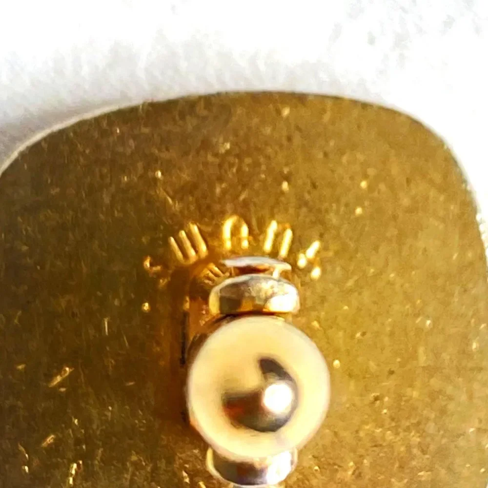 SWANK cufflinks gold