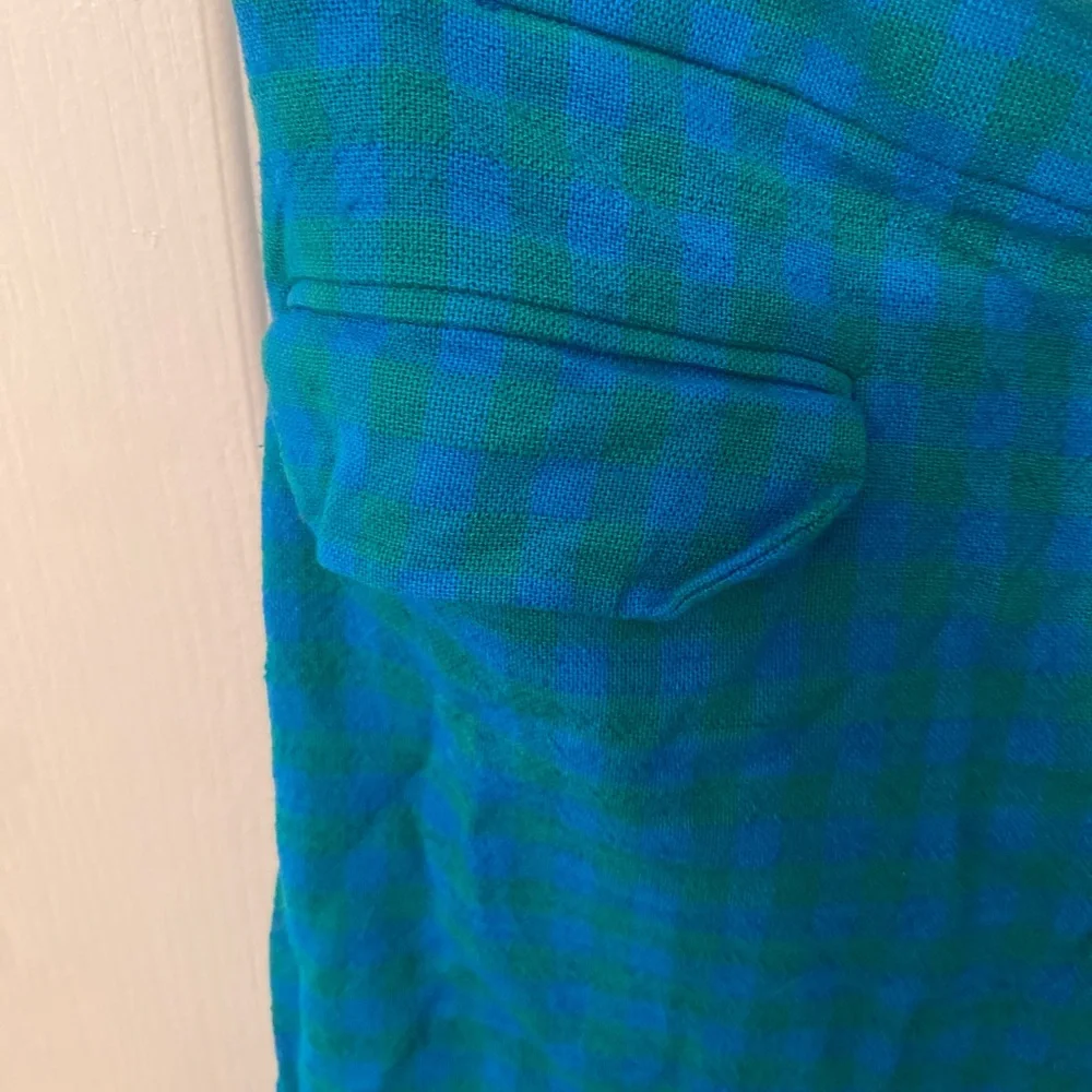 J.CREW CHECKERED PATTERN MINI SKIRT