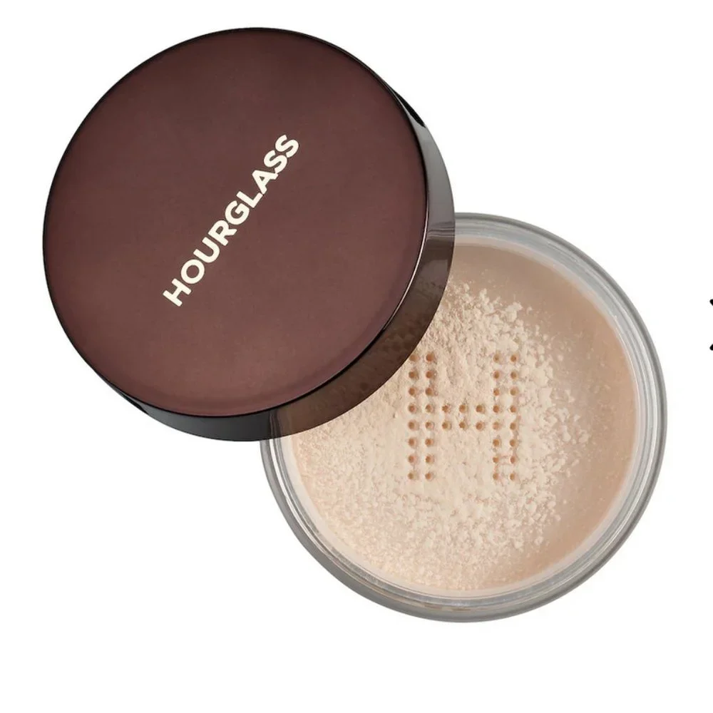 Hourglass matte while all