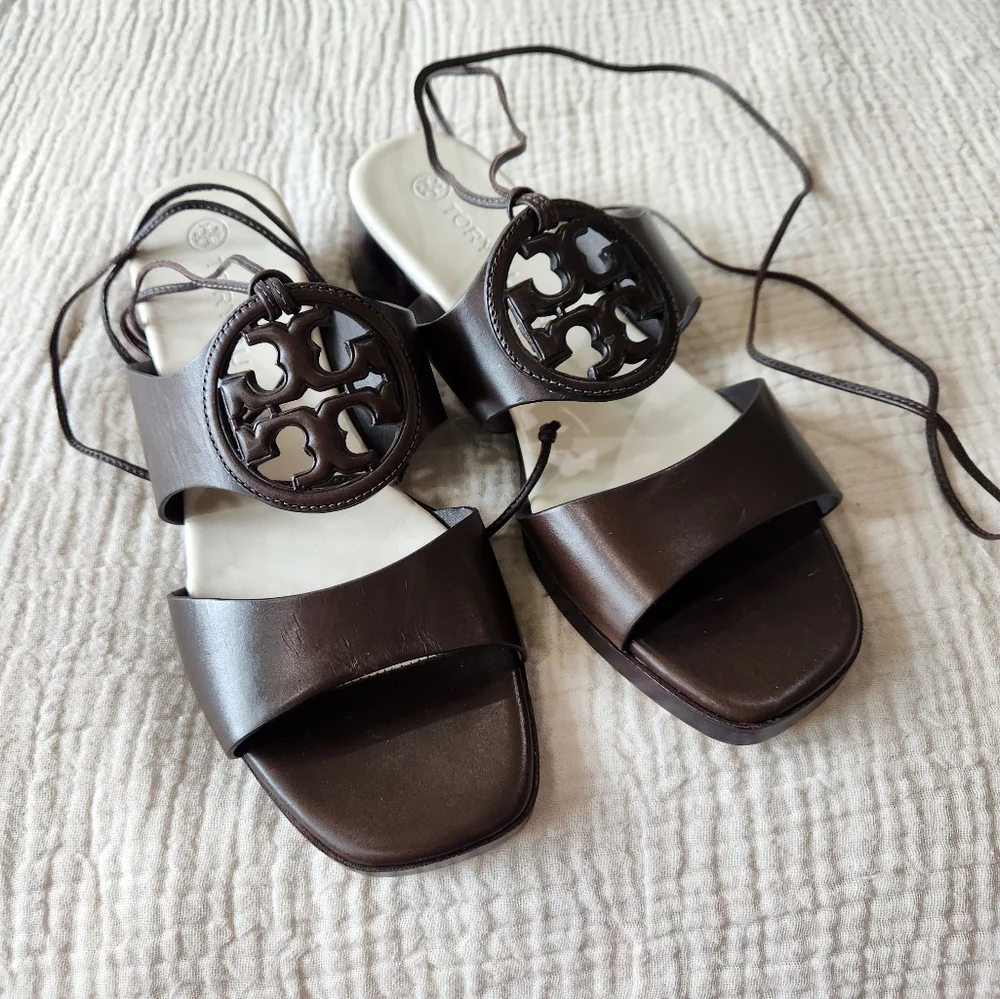 Tory Burch Bombe Miller Brown Sandal