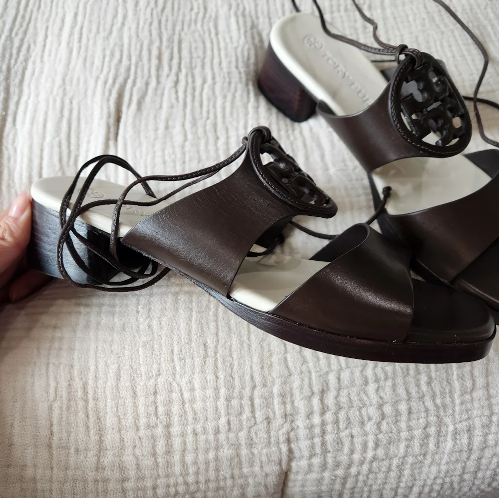 Tory Burch Bombe Miller Brown Sandal