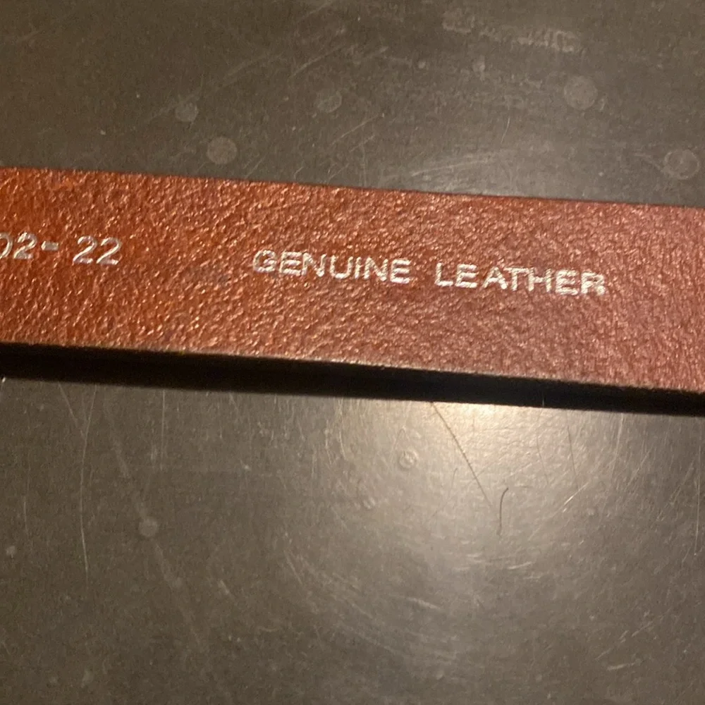 Noon belt leather equestrian