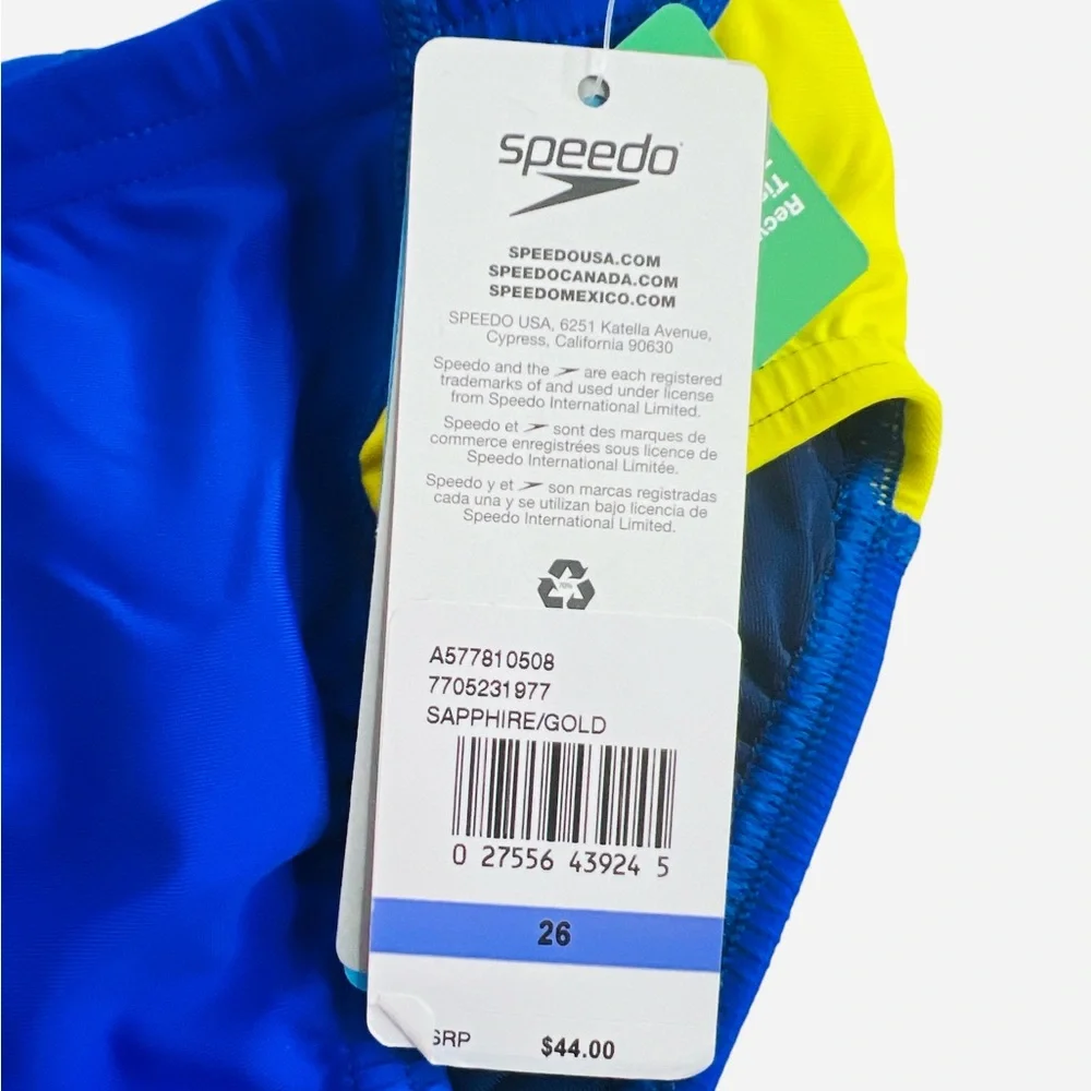 Speedo resists xs gusset
