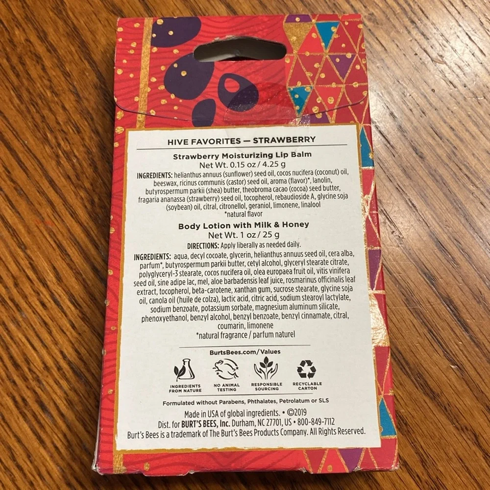 Burts Bees brand new