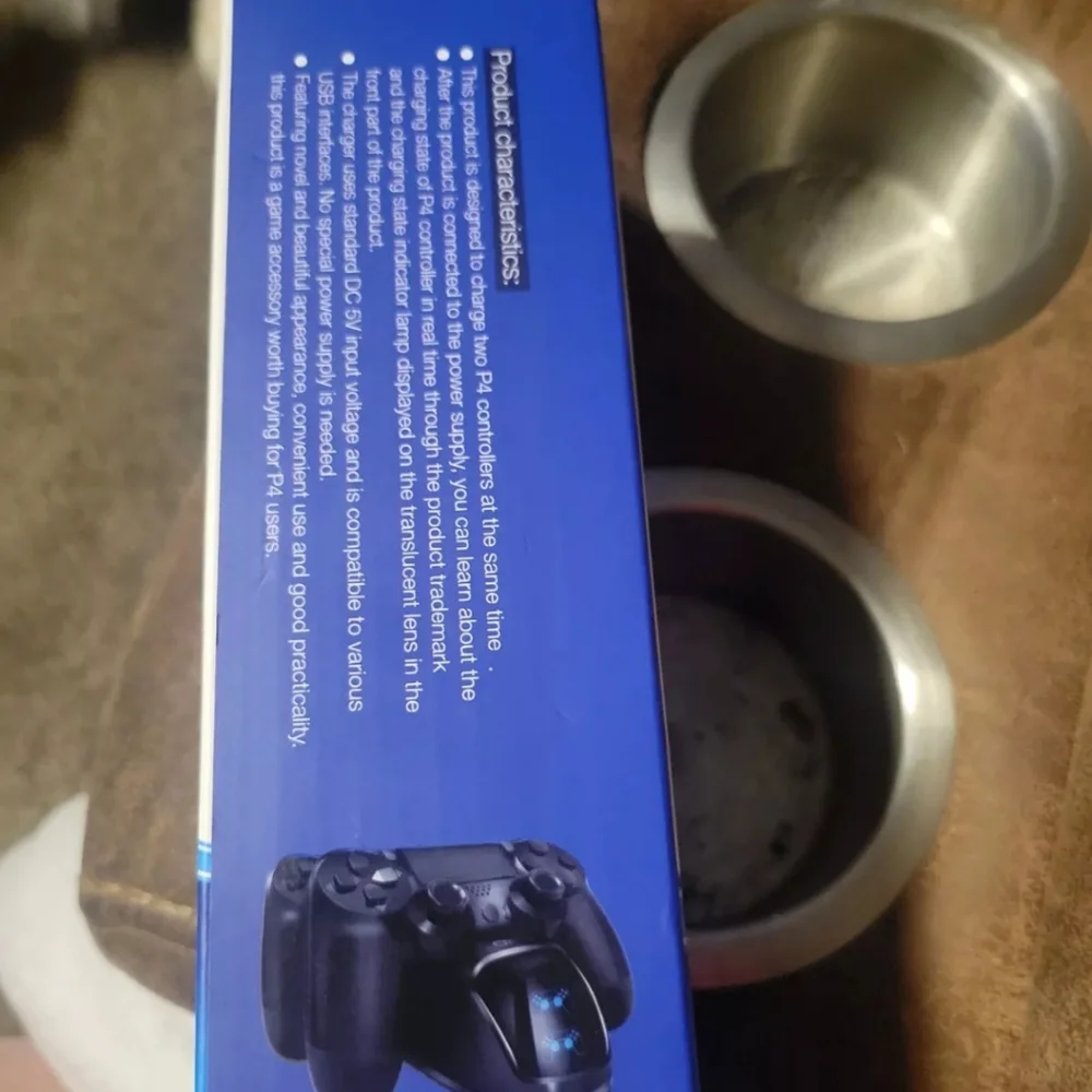 New In Box OTVO Dual Charging Dock For P4 Wireless Controller Slim Pro